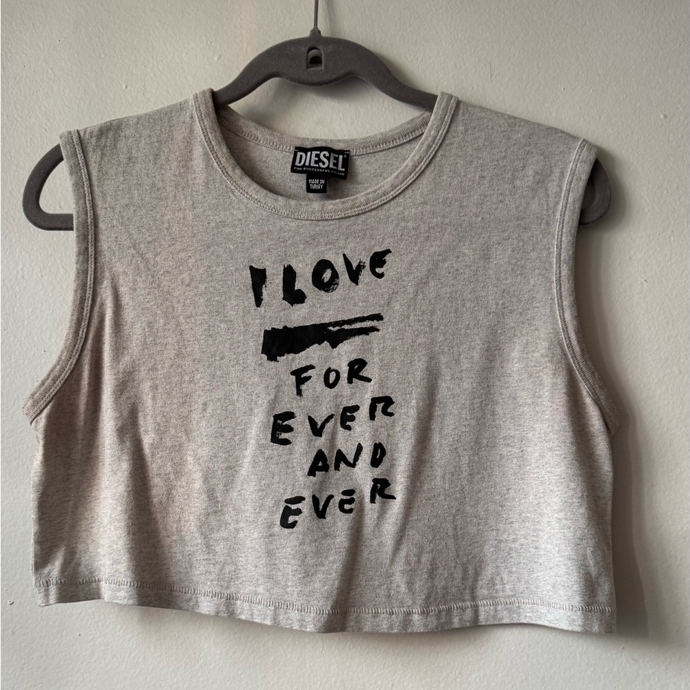 Diesel. Medium. Crop Top.